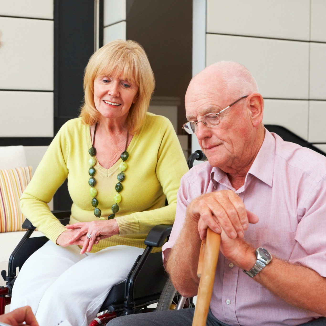 Older People Attendance Allowance support, at home service